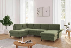 XXXLutz SEDACIA SÚPRAVA, textil, svetlozelená Sit & More - Sedačky - 00014401619J
