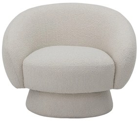 Biele kreslo Ted - Bloomingville