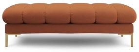 Polstrovaná lavica v tehlovej farbe Bali – Cosmopolitan Design