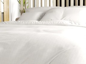 Krepové obliečky STANDO biele hotelová kapsa Rozmer obliečky: 70 x 90 cm | 140 x 200 cm