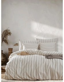 Béžovo-krémové obliečky na dvojlôžko 200x200 cm Hamilton – Mijolnir
