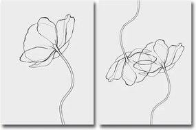 Sada 2 obrazov Canvart Marifo