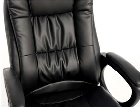 Kancelárska stolička BURN, čierna
