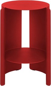 Oceľový okrúhly odkladací stolík ø 32 cm Wa – noo.ma