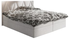 Manželská posteľ  Boxspring 140 cm Fade 3 (béžová) (s matracom a úložným priestorom). Akcia -19%. Vlastná spoľahlivá doprava až k Vám domov. 1046504