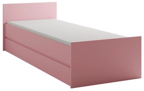 Jednolôžková posteľ 90 cm Cortez C 15 (ružová) (s roštom). Akcia -19%. Vlastná spoľahlivá doprava až k Vám domov. 1123733