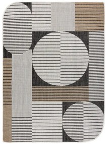 Koberec ORGANIC 2769 krémový / čierny / naturálny