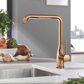 GROHE Essence páková drezová batéria, výška výtoku 250 mm, Warm Sunset, 30269DA0