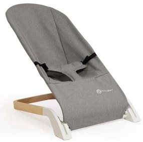 PETITE&MARS - Detské ležadlo CALMY šedá