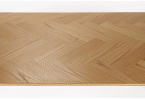Jedálenský stôl v dekore duba 90x180 cm Fabio – White Label