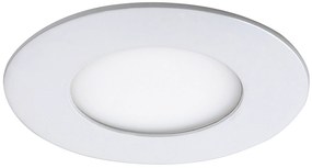 RABALUX Podhľadové LED stropné osvetlenie, 3W, denná biela, 8,5 cm, okrúhle, biele