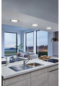 Eglo 31744 - LED stmievateľné kúpeľňové svietidlo FUEVA-Z 10,5W/230V IP44 čierne