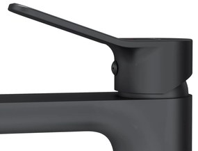 Umývadlová batéria AM.PM X-Joy FXA92222 vysoká s odtokovým ventilom, čierna