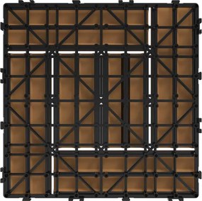 WPC dlaždica LEGI STYLE 30 x 30 cm, teak