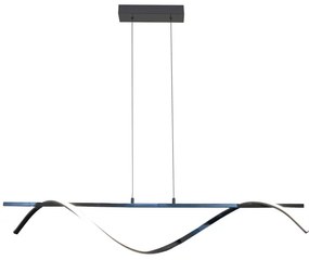 LED Luster na lanku RUMBA LED/23W/230V 4000K lesklý chróm