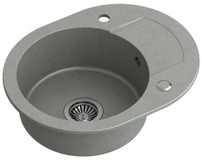 Drez Cuba 216 Steingran šedá 58x46x17.5 + sifón