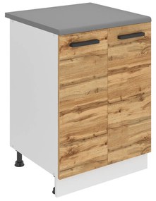 Kuchynská skrinka Belini Premium Full Version spodná 60 cm dub wotan s pracovnou doskou