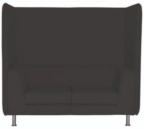Sedacia súprava Notre Dame Lounge 102, čierna / strieborná