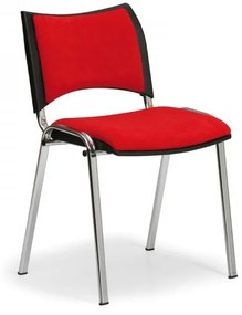 Konferenčná stolička SMART - chrómované nohy
