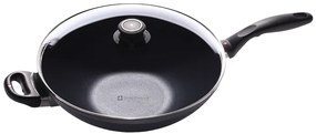 Swiss Diamond | XD61132ic Indukčný wok Swiss Titan® s priemerom 32 cm s pokrievkou | titánový