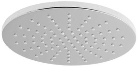 Mosadzná hlavová sprcha v lesklo striebornej farbe ø 22,5 cm – Sapho