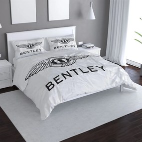 Sablio Obliečky Bentley na bielej - 140x220 / 90x70