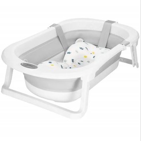 Skladacia vanička 40 L SPRINGOS SB0060 - sivá