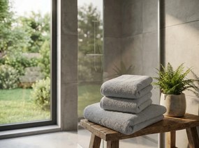 Osuška NORIELLE 70x140 cm svetlosivá, 100% bavlna