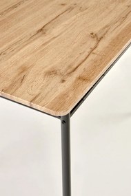 Jídelní set Faust dub přírodní/černý