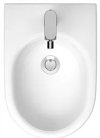 Cersanit Larga Oval, závesný bidet CleanOn, biela, K120-006