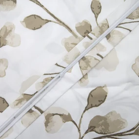 SATÉNOVÉ OBLIEČKY LUXURY PUHA1 200X220 CM, 2KS 70X80 CM VZOROVANÉ