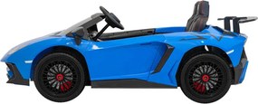 Detské elektrické autíčko Lamborghini Aventador SV 24 V modré