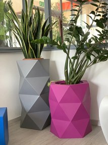 MONUMO Dizajnový kvetináč MONUMO MODENA antracit