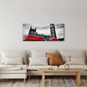 Obraz - Londýnske Houses of Parliament (120x50 cm)