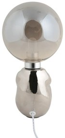 Detská lampička v striebornej farbe Joey – Leitmotiv