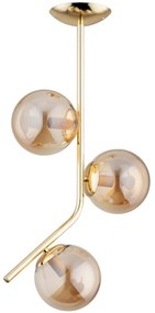 Luster na tyči LALEN 3xE14/40W/230V béžová