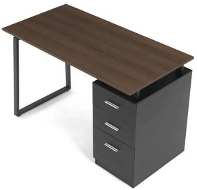 Autronic BONTEC Kancelársky stôl 120x60cm, melamín, dub, APC-3218 OAK Farba: Hnedá