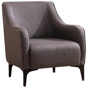 Kreslo ROCO tmavosivé