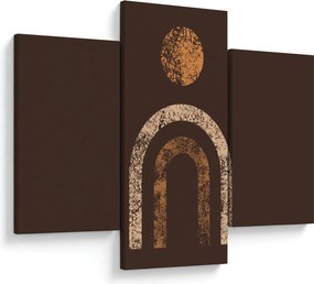 Obraz - Oranžové oblúky N⁰1 (90x60 cm)