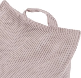 Kreslo štvorcové menčester ružová