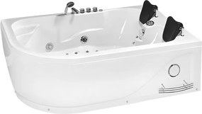 BPS-koupelny Hydromasážna vírivá vaňa Carmen 631L 180x120, ľavá
