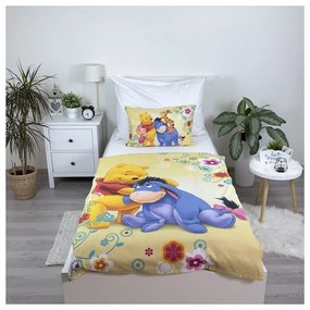 Bavlnená detská obliečka do postieľky 100x135 cm Winnie-the-Pooh – Jerry Fabrics