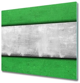 Sklenená doska na krájanie Zelená múr 60x52 cm