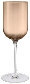 Blomus Poháre na biele víno FUUMI 310ml SET/4ks hnedé