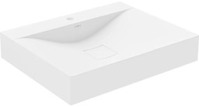 Mexen Poli, umývadlo na dosku z konglomerátu 60 x 48 cm, biela, 23026001