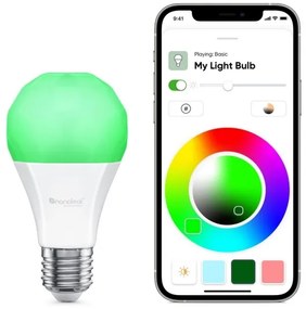 LED RGB Stmievateľná žiarovka ESSENTIALS A19 E27/8W/230V 2700-6500K - Nanoleaf