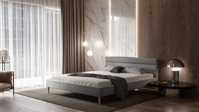 ČALÚNENÁ POSTEĽ MORENA 120X200 S ROŠTOM