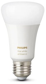 PHILIPS HUE Múdra LED stmievateľná žiarovka HUE, E27, A60, 6W, 800lm, teplá biela-studená biela, 2ks