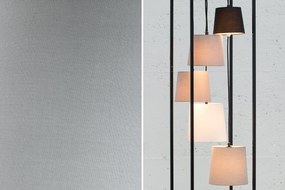 Stojacia lampa Levels 180cm čierna šedá
