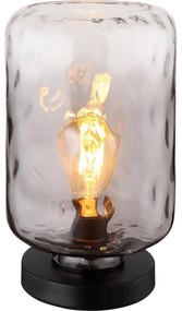 Globo 16046TS - Stolná lampa DARINA 1xE27/60W/230V šedá
